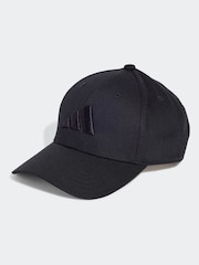 Черный - adidas Tonal Baseball 100% Cotton Hat - Image 1 of 4