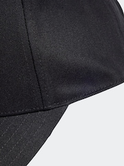 Черный - adidas Tonal Baseball 100% Cotton Hat - Image 3 of 4