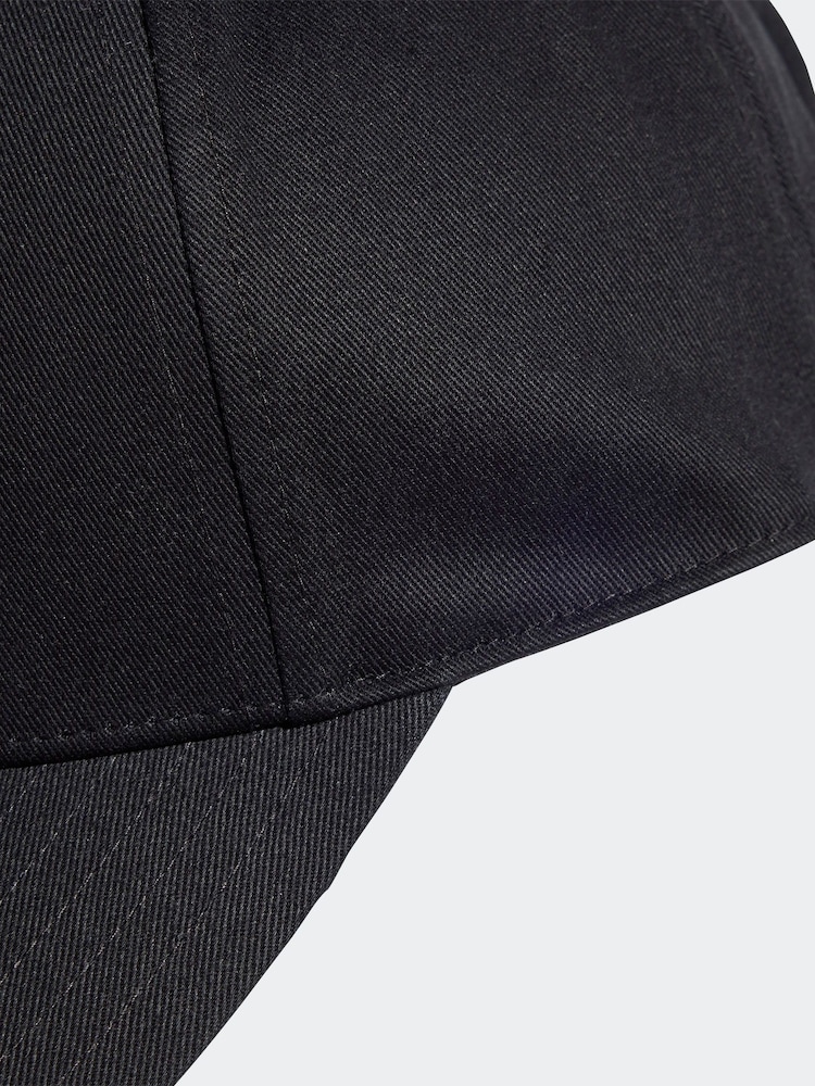 adidas Black Tonal Baseball 100% Cotton Hat - Image 3 of 4