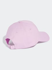 Пурпурный - Бейсболка из 100% хлопка с логотипом-трилистником adidas Originals Adicolour Classic - Image 2 of 4