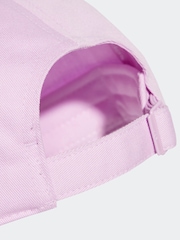Пурпурный - Бейсболка из 100% хлопка с логотипом-трилистником adidas Originals Adicolour Classic - Image 4 of 4