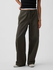 Gap Olive Green Easy Barrel Cargo Trousers - Image 1 of 5