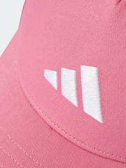 Rosa - adidas Kids 3 Bar Cap - Imagen 3 de 4
