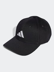 Negro - adidas 100% Cotton Baseball Cap - Imagen 1 de 4