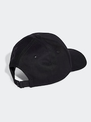 Negro - adidas 100% Cotton Baseball Cap - Imagen 2 de 4