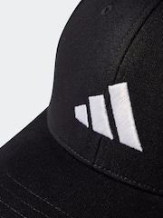 Negro - adidas 100% Cotton Baseball Cap - Imagen 3 de 4