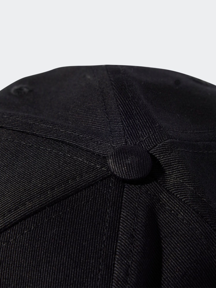 Negro - adidas 100% Cotton Baseball Cap - Imagen 4 de 4