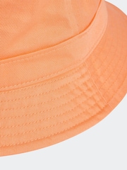 adidas Originals Orange Trefoil 100% Cotton Bucket Bag - Image 4 of 4