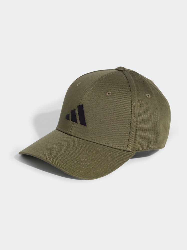 Verde - adidas 100% Cotton Baseball Cap - Imagen 1 de 4