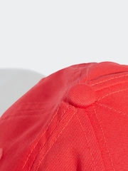 Rojo - adidas Kids 3 Bar Cap - Imagen 4 de 4