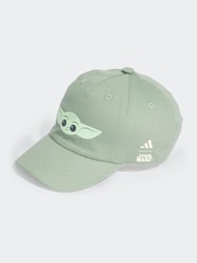 adidas Green Star Wars The Mandalorian Little Kids Cap - Image 1 of 4