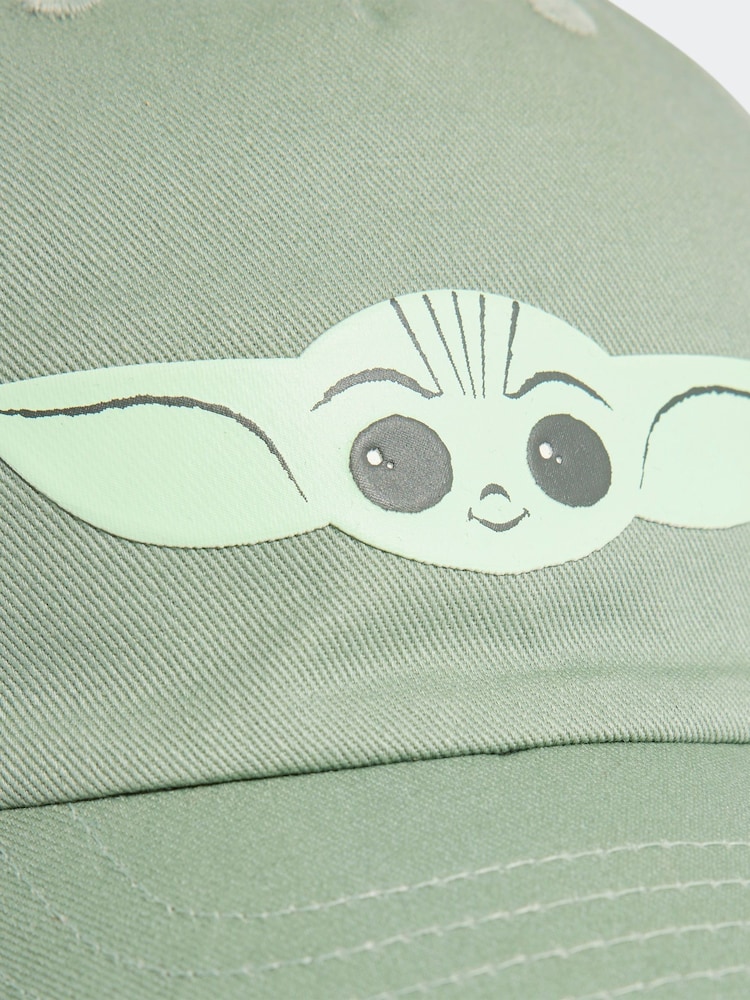 adidas Green Star Wars The Mandalorian Little Kids Cap - Image 3 of 4