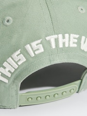 adidas Green Star Wars The Mandalorian Little Kids Cap - Image 4 of 4