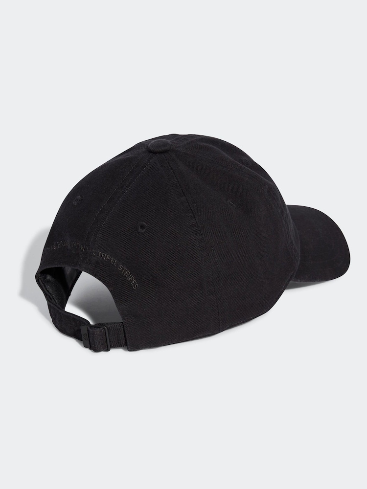 Negro - adidas 100% Cotton Dad Cap - Imagen 2 de 4