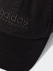 Negro - adidas 100% Cotton Dad Cap - Imagen 3 de 4