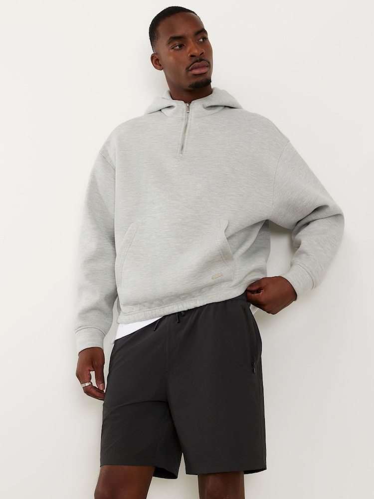 River Island Black Skinny Fit Ripstop Shorts - Image 1 of 4 River Island Black Skinny Fit Ripstop Shorts - Image 1 of 4
