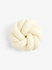 Light Natural Knot Cushion - Image 4 of 5