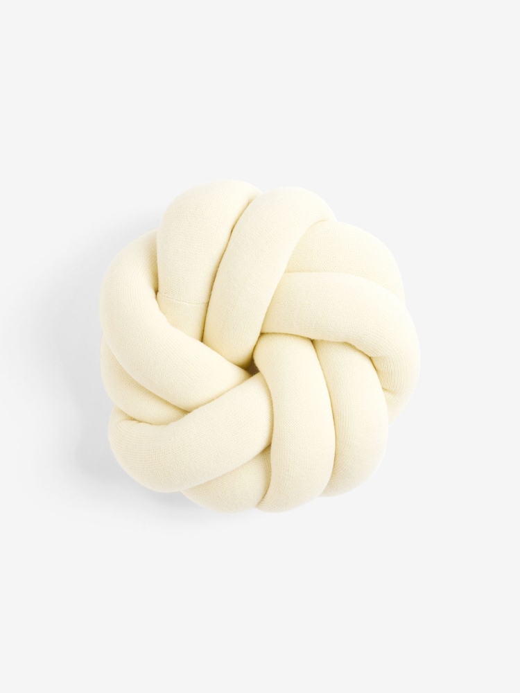 Light Natural Knot Cushion - Image 5 of 5