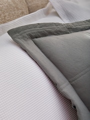 Connie Quilted Microfibre Cushion - Image 2 of 5