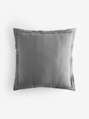 Connie Quilted Microfibre Cushion - Image 3 of 5