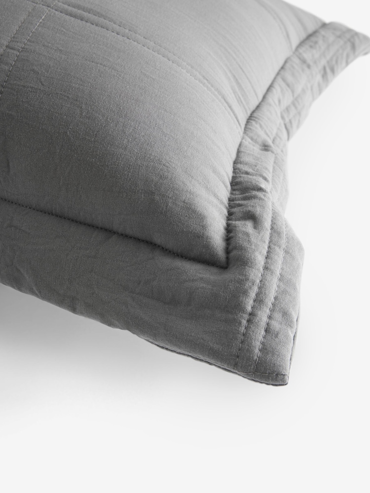 Connie Quilted Microfibre Cushion - Image 5 of 5