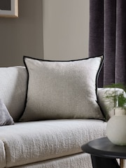 Almofada Aubrey Tweed Velour Trim - Imagem 1 de 5