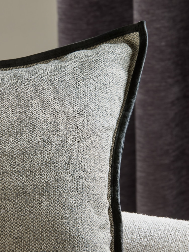 Almofada Aubrey Tweed Velour Trim - Imagem 2 de 5