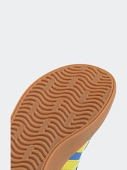 adidas Blue/Yellow VL Court 3.0 Trainers - Image 9 of 9
