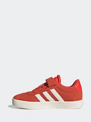 adidas Red/White VL Court 3.0 Trainers - Image 2 of 9