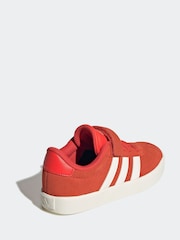 adidas Red/White VL Court 3.0 Trainers - Image 4 of 9