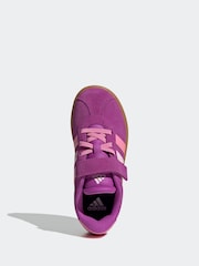 adidas Pink/Purple VL Court 3.0 Trainers - Image 6 of 9