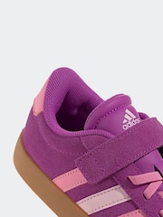 adidas Pink/Purple VL Court 3.0 Trainers - Image 8 of 9