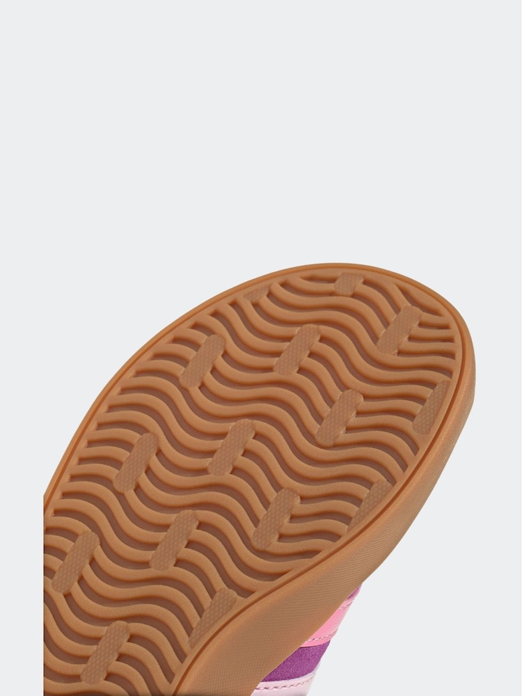 adidas Pink/Purple VL Court 3.0 Trainers - Image 9 of 9
