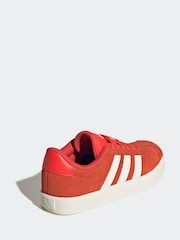adidas Red/White VL Court 3.0 Trainers - Image 4 of 10