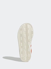 adidas Red/White VL Court 3.0 Trainers - Image 7 of 10