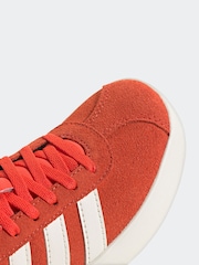 adidas Red/White VL Court 3.0 Trainers - Image 9 of 10