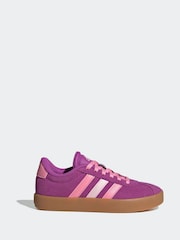 adidas Purple Blue VL Court 3.0 Trainers - Image 1 of 9