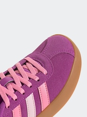 adidas Purple Blue VL Court 3.0 Trainers - Image 8 of 9