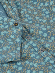 White Stuff Green Annie 100% Cotton Jersey Shirt - Image 7 of 7