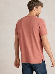 White Stuff Pink 100% Cotton Abersoch Short Sleeve T-Shirt - Image 3 of 6