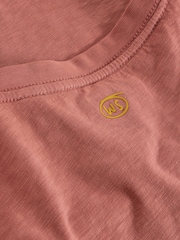White Stuff Pink 100% Cotton Abersoch Short Sleeve T-Shirt - Image 6 of 6