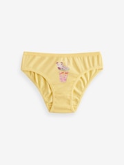 Pink/Yellow Character Bikini Briefs 5 Pack (5-16yrs) - Image 2 of 9