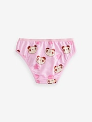 Pink/Yellow Character Bikini Briefs 5 Pack (5-16yrs) - Image 7 of 9