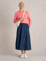 White Stuff Red City Jumper - Image 3 of 6