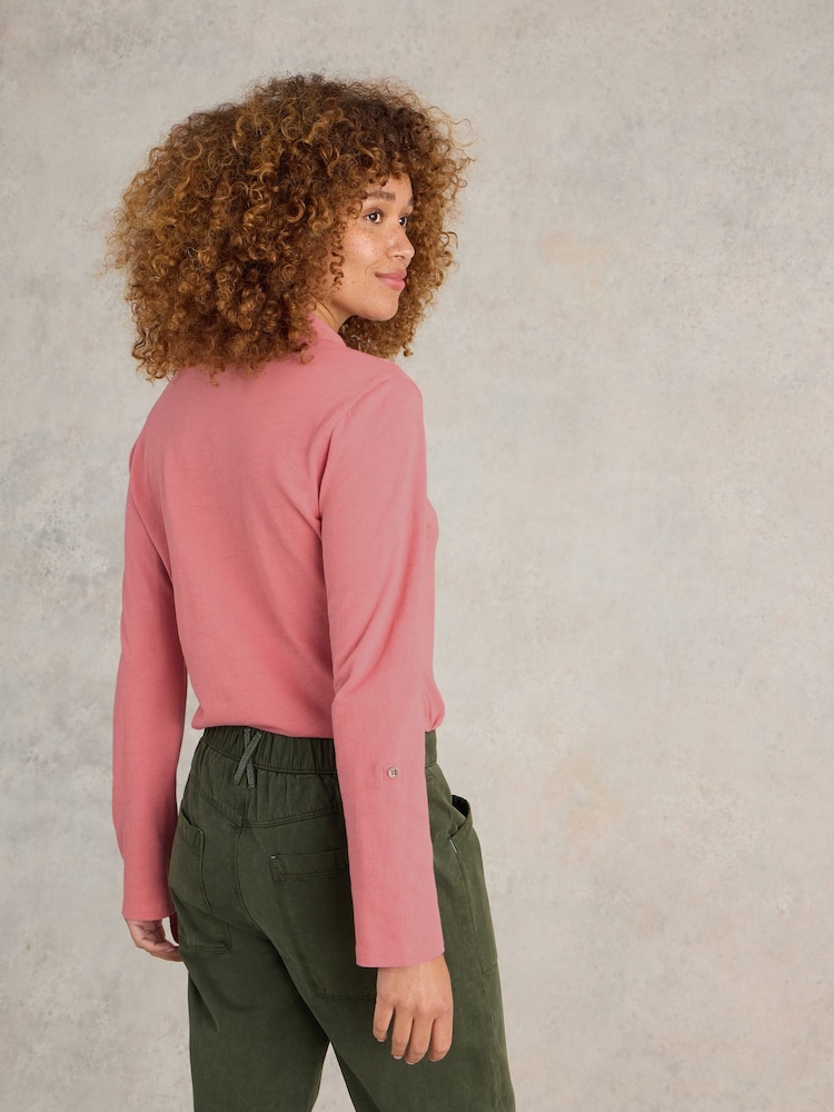 White Stuff Pink Annie Textured Shirt - Image 2 of 6 White Stuff Pink Annie Textured Shirt - Image 2 of 6