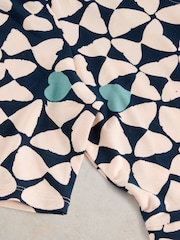 White Stuff Blue/Pink Madeline Jersey Dress - Image 6 of 6