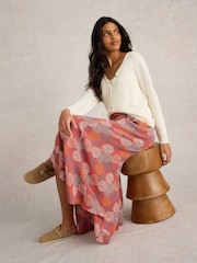 White Stuff Pink Sara Maxi Skirt - Image 3 of 6