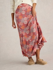 White Stuff Pink Sara Maxi Skirt - Image 4 of 6
