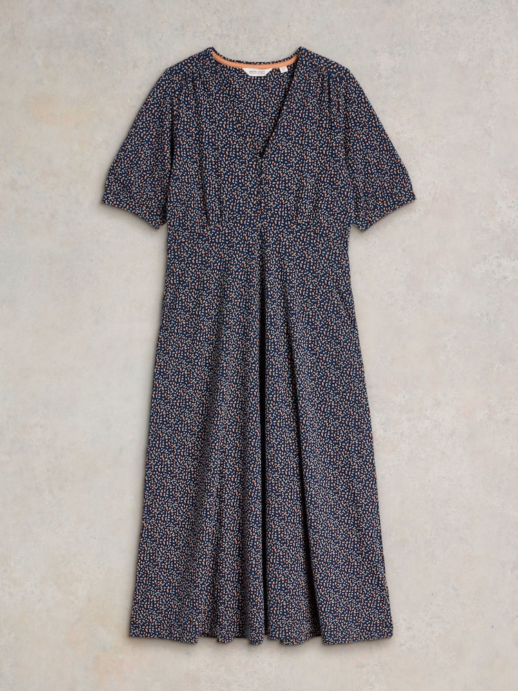White Stuff Megan Jersey Midi Dress - Image 5 of 6