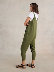 White Stuff Green Selina Jersey Jumpsuit - Image 2 of 6